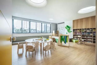 2400㎡现代简约教育机构装修案例——明天学院效果图赏析